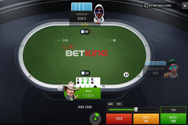 BetKing Poker screen shot