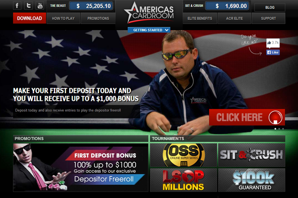 ACR Poker screen shot